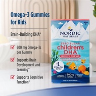 Nordic Naturals' DHA supplement gummies for children 3 years and older