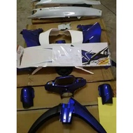 Y125Z BODY COVER SET HLY & STICKER BIRU SABIT MERAH SABIT KUNING SABIT