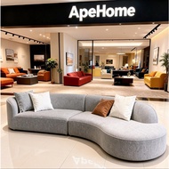 【SHIP IN 24H】ApeHome curved sofa For 2-3-4-5-6 Seater for Hotel and Office For Living Room For Recep