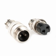 Male Female GX16 16mm 2 Pin Aviation Circular Connector Plug Cable Connector
