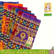 Malong Lady Rosaletta/ Original Malong Batik/ Tribal/ Ethnic Batik/ Tube Batik