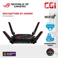 Asus ROG Rapture GT-AX6000 Dual Band WiFi 6 2.5 Ports 2.0 GHz Quad Core CPU AiProtection Pro Gaming 