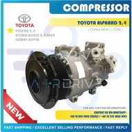 CHINA NEW TOYOTA ALPHARD 2.4 /VELLFIRE 2.4 /ESTIMA ACR50 2.4 /CAMRY ACV40 2008 7PK 6SEU16C COMPRESSO