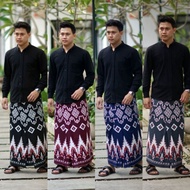 Althaf- Adult Men's Goyor Sarong Latest Motif Adem Material Comfortable To Wear Super Bottle Sarong 