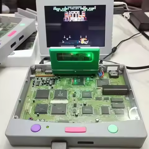 New Saroo Dedicated Transparent SS Saturn Game Console DIY Diskless Host SAROO Card Loader Exclusive