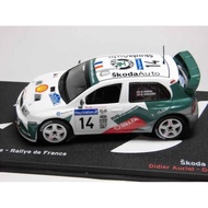 IXO SKODA SKODA FABIA FABIA/Jingrui WRC 2003 #57 1/43 Color As Picture Base+Display Box