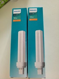 飛利浦 Philips 18W PL-C 4P 慳電膽