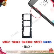 SIMTRAY OPPO - SIMLOCK OPPO A3S - SIM HOLDER - SIM SLOT OPPO A3S OPPO A3S CARD HOLDER - BLACK