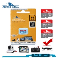 HOME-MALL TF Memory cardการ์ดหน่วยความจำวิดีโอ Homemall 16GB/32GB/64GB/128GB Memory Card Class10 Mic