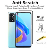 Oppo A76 / A96 Tempered Glass Full Screen Protection