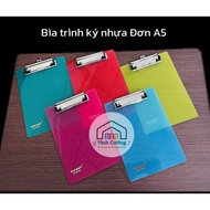(WAREHOUSE PRICE) A5 plastic signature cover, file clip, A5 plastic signature cover, A5 size clip