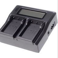 Digital Dual 2-Battery Charger for Nikon EN-EL9 EN-EL9a MH23 D40 D40x D60 D3000 D5000 AC/DC