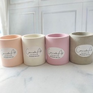 Concrete Art | Cylinder Pot | Cylinder Container | Household Supplies