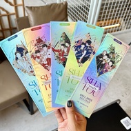 Hot-selling Shatou Combination Merchandise Reverse Laser Card Sun Yingsha Wang Chuqin Laser Ticket B