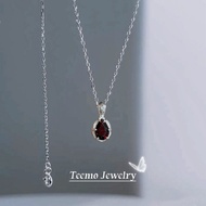 Garnet S925 Silver Necklace