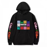 New Hunter X Hunter Hoodies Men Sweatshirt Killua Zoldyck Hisoka Anime Harajuku Clothes