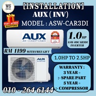 [INSTALLATION] AUX INVERTER WALL MOUNTED | AUX INVERTER ( 4 STAR ) 1.0HP - 2.5HP GAS R32