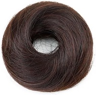 dark brown 7CM/2.76in High-Temperature Fiber Hair Accessory, 1 Pcs, Easy to Style, Suitable for Wigs