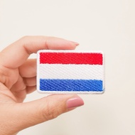 FLAG EMBROIDERY PATCH NETHERLAND FLAG EMBROIDERY BADGE/ DUTCH SIGN IRON PATCH/