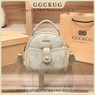 【GGCKGG】Branded Light Luxury Small Round Bag Sling Women Premium Shoulder Beg Tangan Wanita Handbag