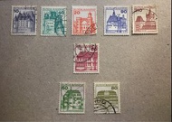 70/80年代西德屋仔郵票（8枚）