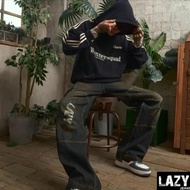 กางเกง Lazy ขาต่อสนิม (แถมป้าย)