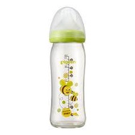 Pigeon Wide Mouth Glass Baby Bottle 240ML Wangma's Milk Powder+Cloud Invoice Pigeon Bottle