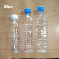 [50pcs] Botol kosong / empty mineral water bottle / 350ml/500ml/Round/Square