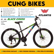 Sepeda Gunung MTB Ukuran 24 26 27.5 Inch ATLANTIS AT 780 24 Speed inner cable
