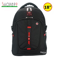 Shop 899 Swis Airs กระเป๋าเป้สะพายหลัง กระเป๋าโน๊ตบุ๊ค คุณภาพดี Warranty ลิขสิทธิ์แท้ 100% ขนาด 18 น