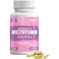 MAFITWomen'ultivitamin–CompleltivitaminforWomen50+wissentialVitaminsA,B,C,D,E,Calci&Iron–SupportsEne