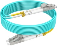 2m(6ft) OM4 LC LC Fiber Patch Cables MMF Multimode, Options 0.2m~122m, LC to LC Fiber Optic Cable Du