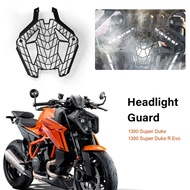 For 1390 Super Duke R Evo SuperDuke 1390 2024+ Head light Grille Guard Headlight Protection Cover Ac