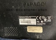 二手PAPAGO R6600車用導航機(上電開機一下就關機電池老化當銷帳零件品)