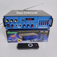 Power Amplifier Bluetooth Karaoke 2000 Watt Dorras DS-889