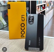 Poco C71 8+128 GB kamera 32mp  unisog T7250 garansi resmi 1 tahun