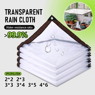 Rain Cloth Transparent Waterproof Thickened Outdoor Plastic sheet balcony Car Truck Canopys House Co