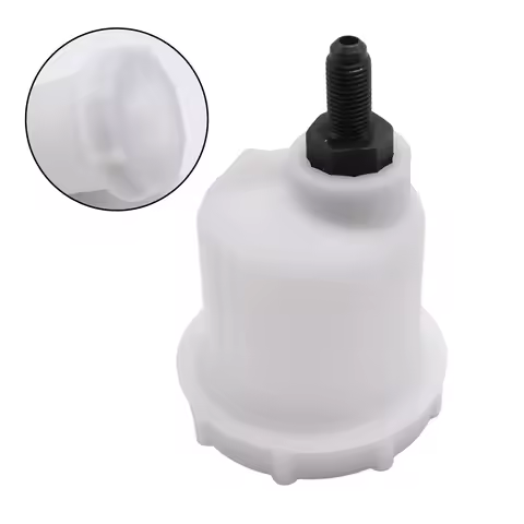 Car Brake/Clutch Liquids Reservoir 7/16"-60mm Øx76mm Engine Compartment Clutch Fluid Oil Cylinder Re