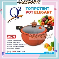 PRESTO Q2-8126 26CM PUMPKIN PRESSURE COOKER/ Q2 8126 TOTIPOTENT POT/ VIRAL PRESSURE COOKER/ NON-STIC