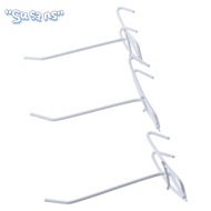 SUSANS Wall Organizers, Metal 4 Inch White Grid Wall Display Hooks, Heavy Duty Hooks for Grid Wall P