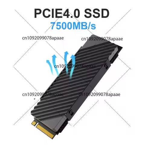 M.2 Gen4 SSD 2TB Original PCIe 4.0*4 SSD Hard Drive 7500MB/S for PS5 Game PC M.2 NVME 4.0 SSD 2TB 1T