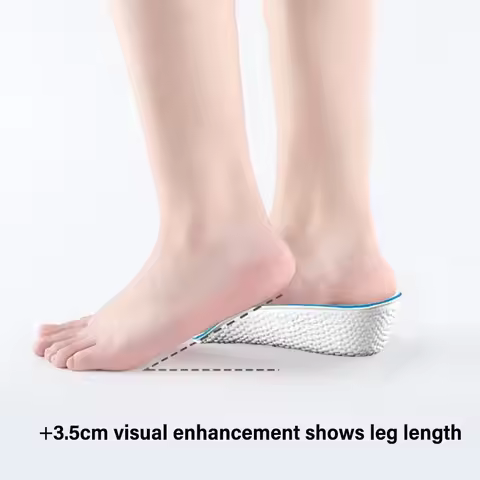 New Breathable Invisible height Insole Arch support Durable Half Insole Convenient to Use Arch Suppo