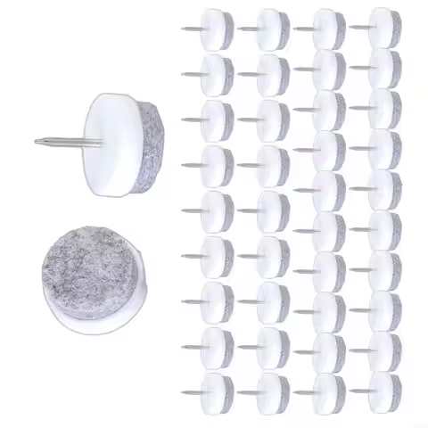 50Pieces Protective Felt Pad Ensure Furniture Stability and Long Time Use 831F