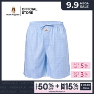 Hush puppies Underwear กางเกงขาสั้นผู้ชาย Sleepwear รุ่น HU H3W3035 Boxer - สีฟ้า