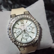 Jam tangan guess watches original arloji ori bekas second preloved