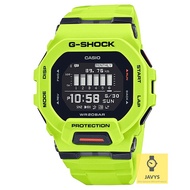 CASIO GBD-200-9 / G-SHOCK / G-SQUAD / Digital / Bluetooth / Training Function / Square / Resin Lime Green