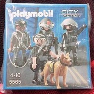 全新 playmobil 5565 警察 獵犬 警犬