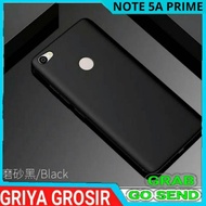 Xiaomi Redmi Note 5A Prime Softcase Black Matte Case Slim Matte TPU