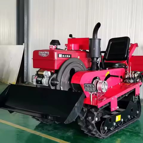 Customized 35HP Diesel Tractor Ditching Drainage Land Renovation Straw Incorporation