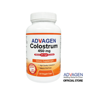 ADVAGEN Colostrum 450mg capsule 120s - Pure bovine colostrum 30% IgG (Halal)